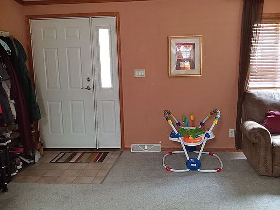 Entry into living room