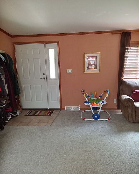 Entry into living room