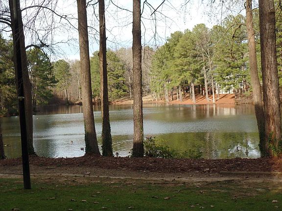 lake view from back of townhouse