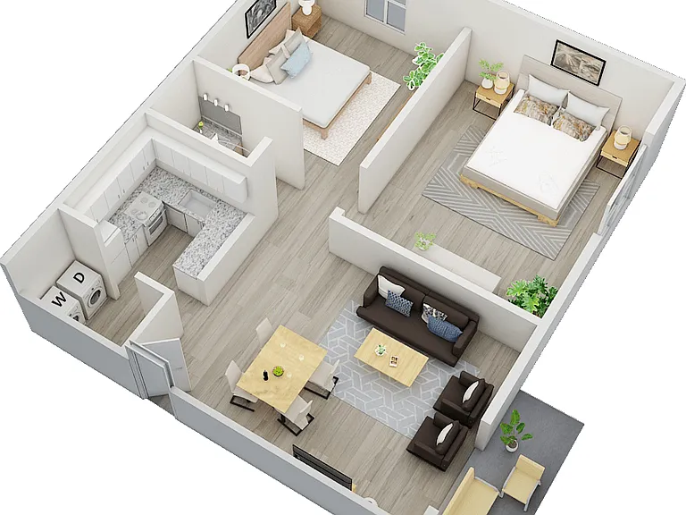 Woodland Villas Apartments — Photo 9
