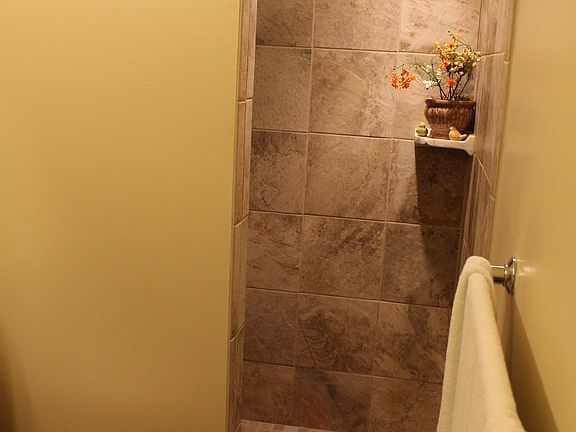 Master renovated shower