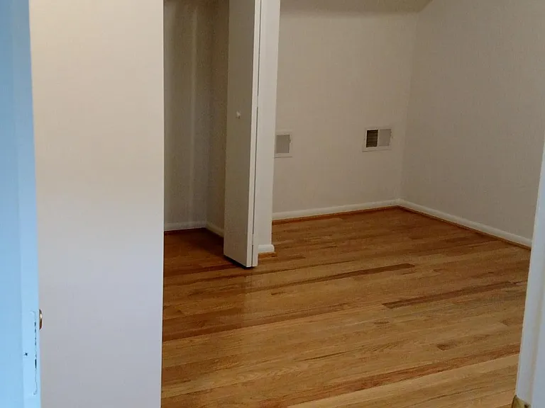 Bedroom and closet