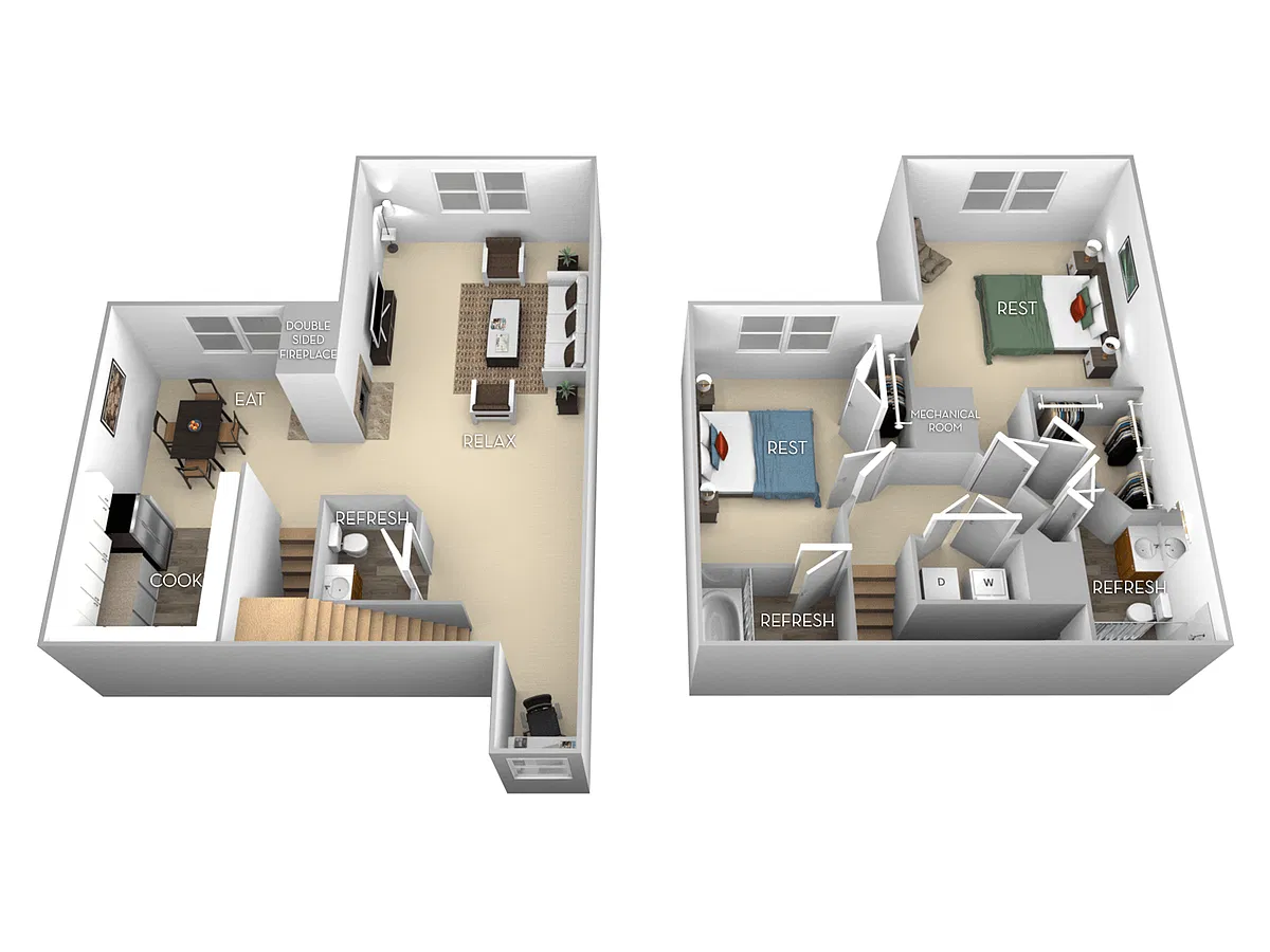 Floor plan Garfield