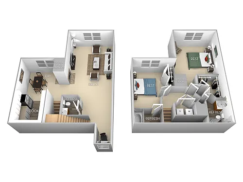 Floor plan Garfield