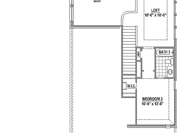 Plan 1476 2nd Floor