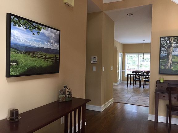 Hardwood Floor in Foyer
