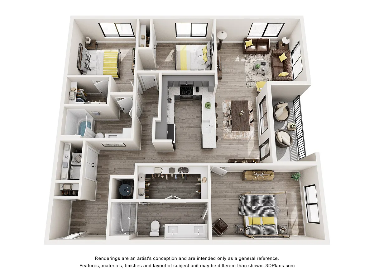 Floor plan The Camden
