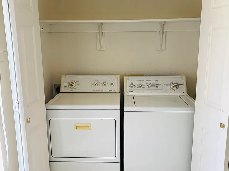 Washer & Dryer Included.