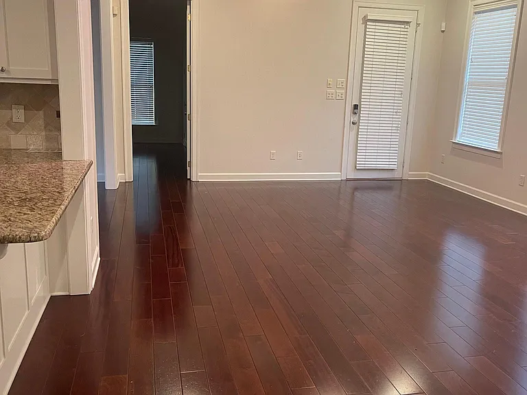 Looking to the front door
