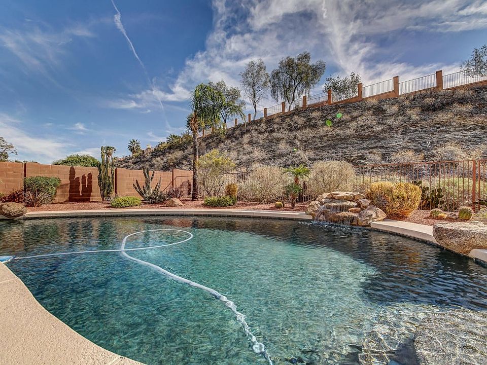 Pool with Hillside View