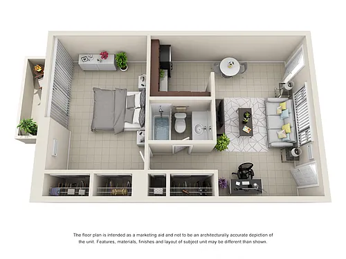 Floor plan Model A