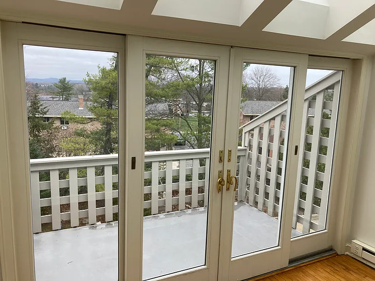 View of Upper Deck off Sun Room