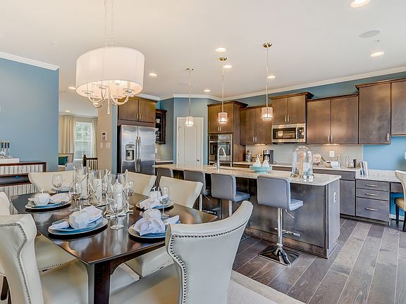 Kitchen next to the dining area