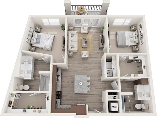 Floor plan Silhouette