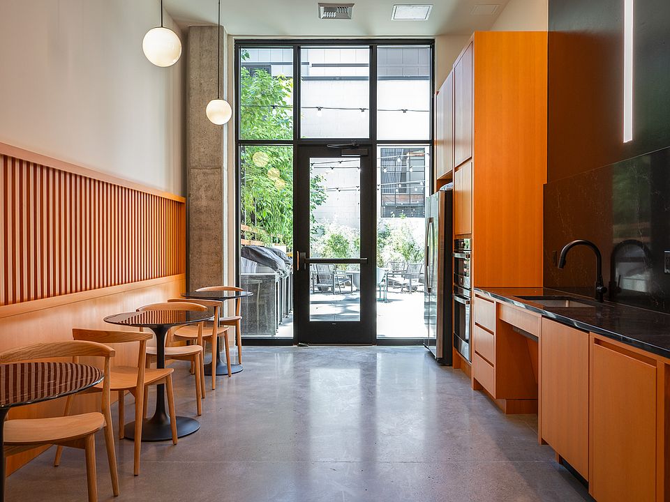 Co-working spaces and Entertainment Kitchen