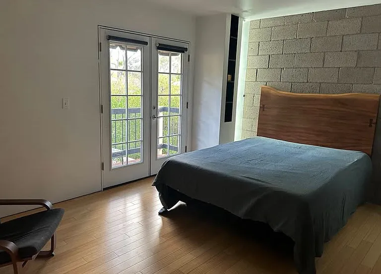 Master Bedroom with largest balcony in community to enjoy your morning sunrise or do yoga