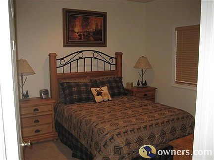 First bedroom as one enters on the right side of unit