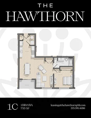 Floor plan 1C
