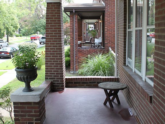 large front porch