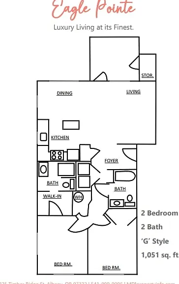 2x2G Floor Plan 2x2G Floor Plan