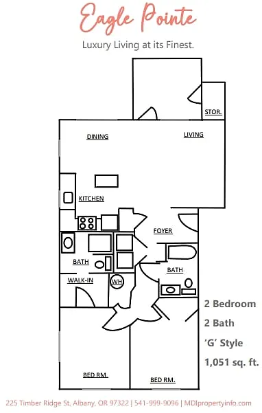 Floor plan 2x2G