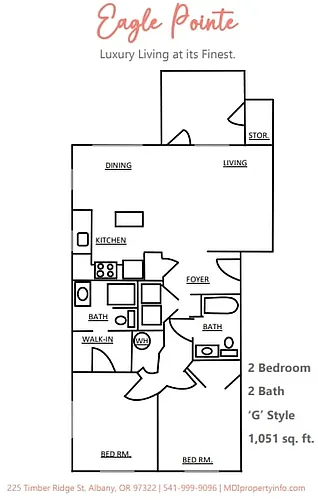 Floor plan 2x2G