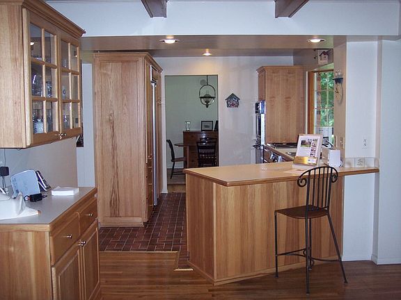Newer Hickory Kitchen