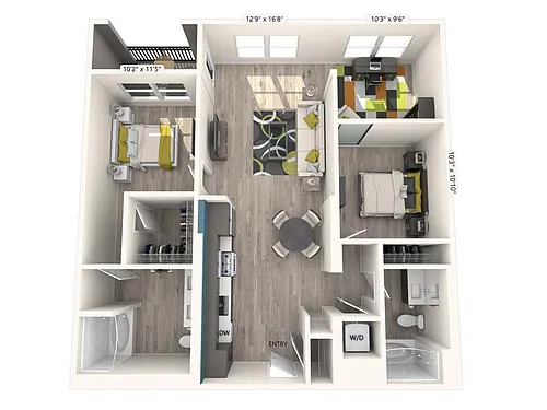 Floor plan 408