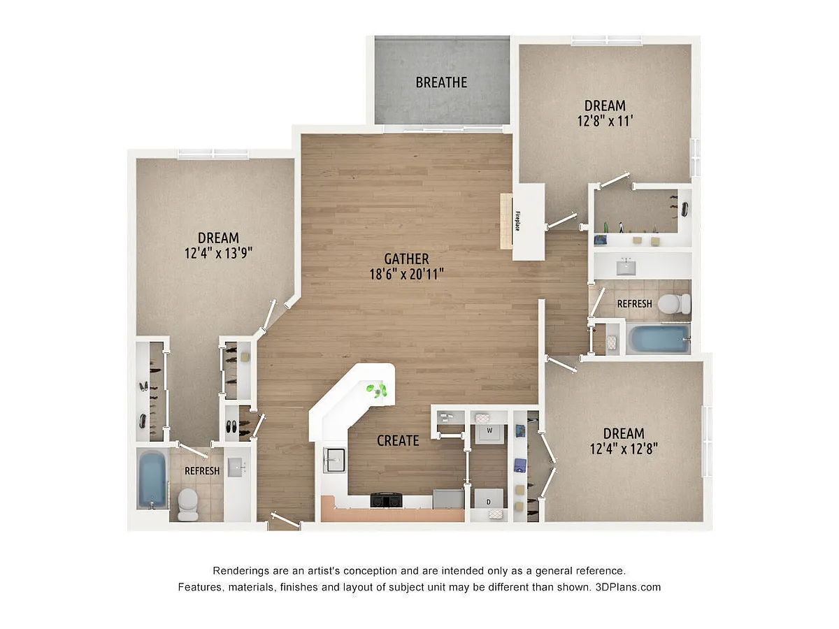 Floor plan C1