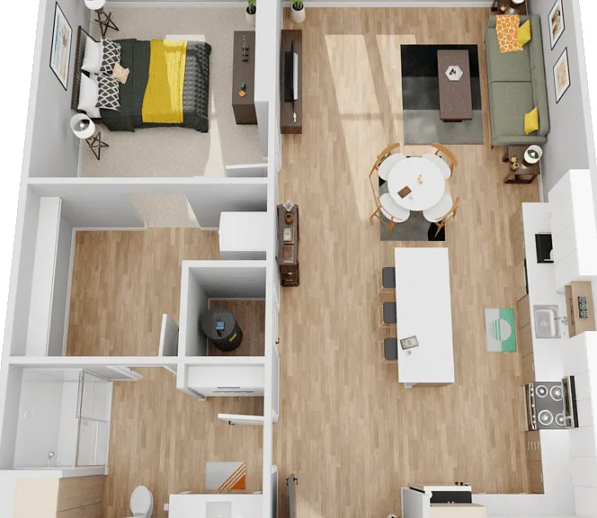 Frenchie Floorplan Diagram