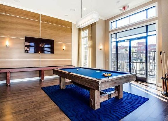 Pool table and game room