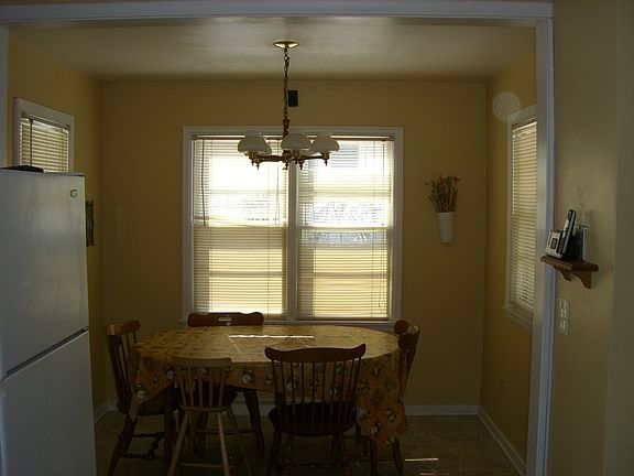 Dining area next to kitchen