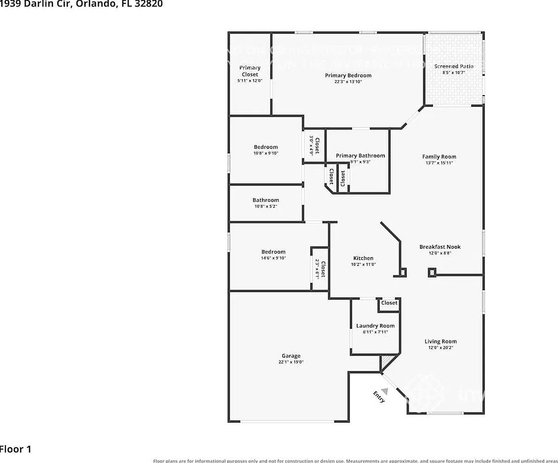 1939 Darlin Cir Orlando, FL 32820 — Photo 2