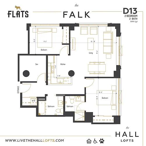 Floor plan D13