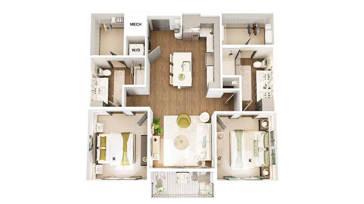 Floor plan B2