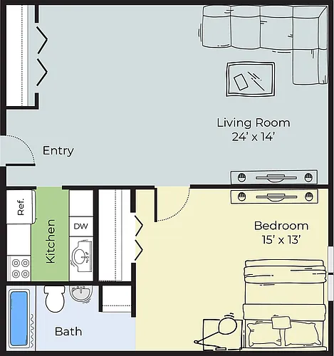 Floor plan Exeter