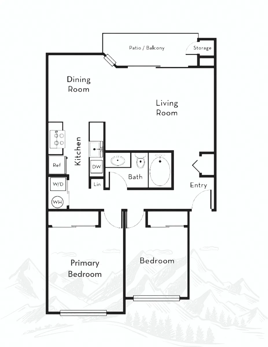 Floor plan The Ridge