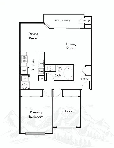 Floor plan The Ridge