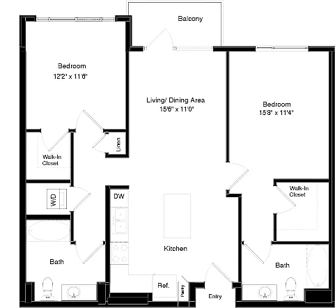 Floor plan Podium B1 Alt 1