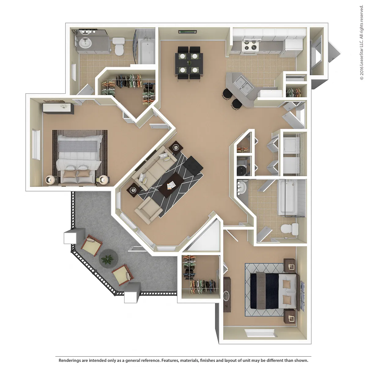 Floor plan B3