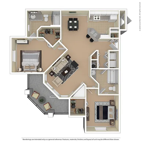 Floor plan B3