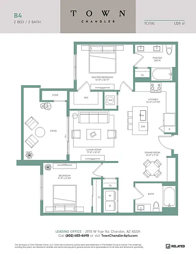 Floor plan B4