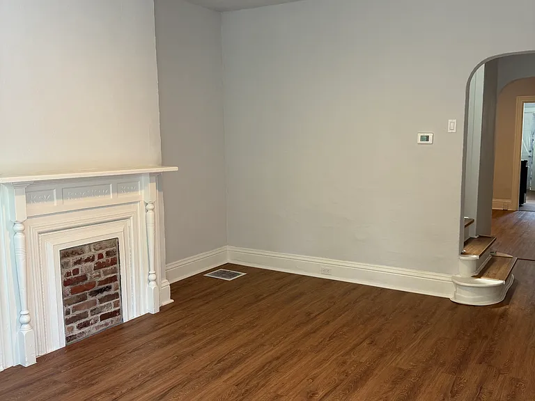 Living room looking towards dining room and stairs