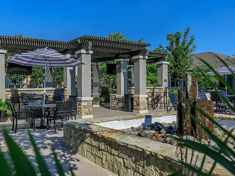 Poolside Lounge Area