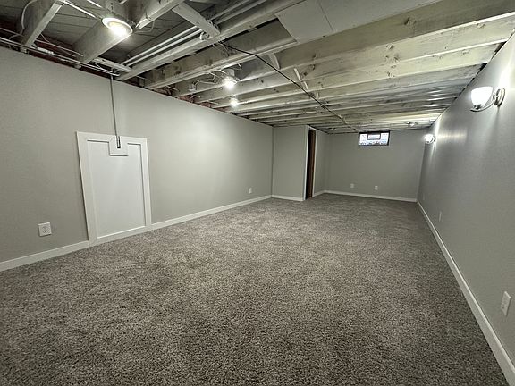 Lower living room area