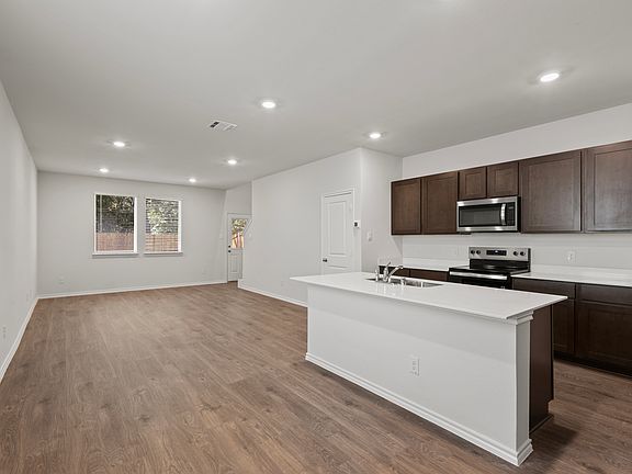 Open Concept Kitchen and Living Room