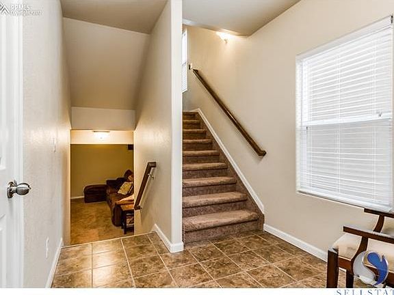 Great entry. This three level townhome is open and spacious.