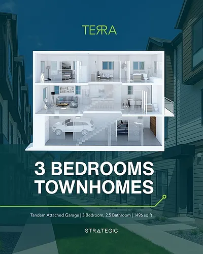 Floor plan 3 BDRM- Terra 1