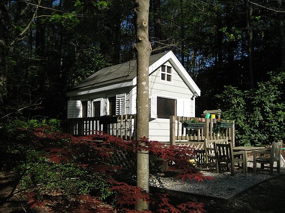 Playhouse complete with loft and screened windows