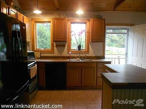 Kitchen with view to front door